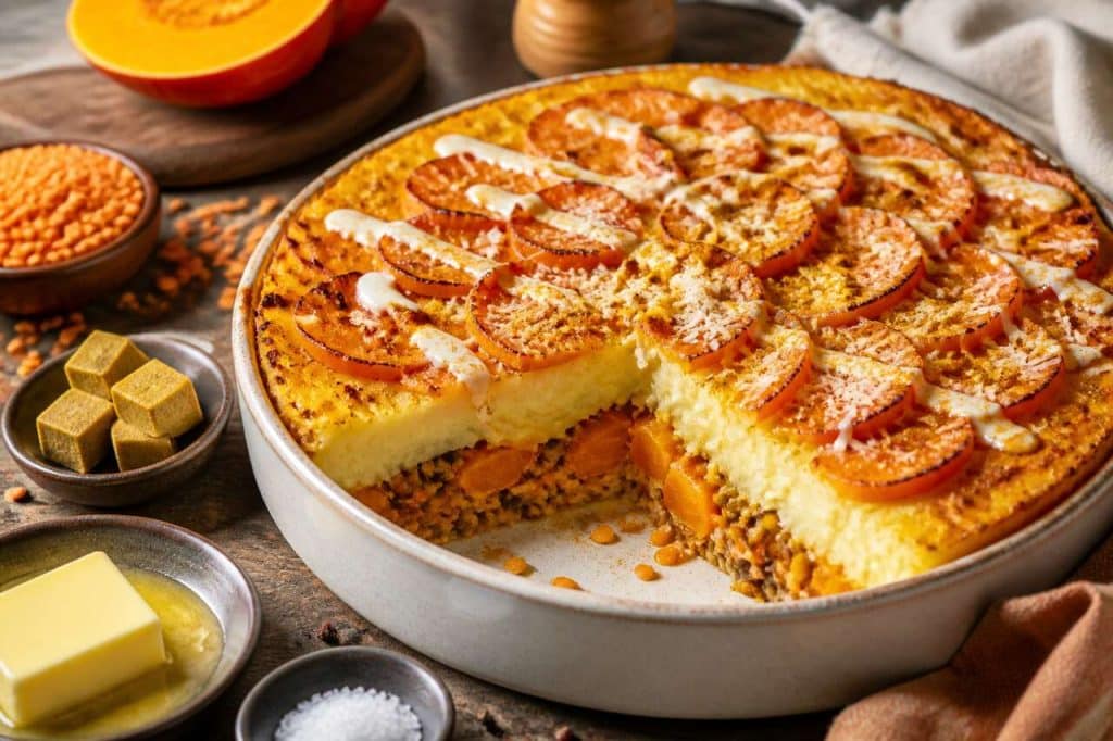 Parmentier végétarien au potimarron : recette gourmande