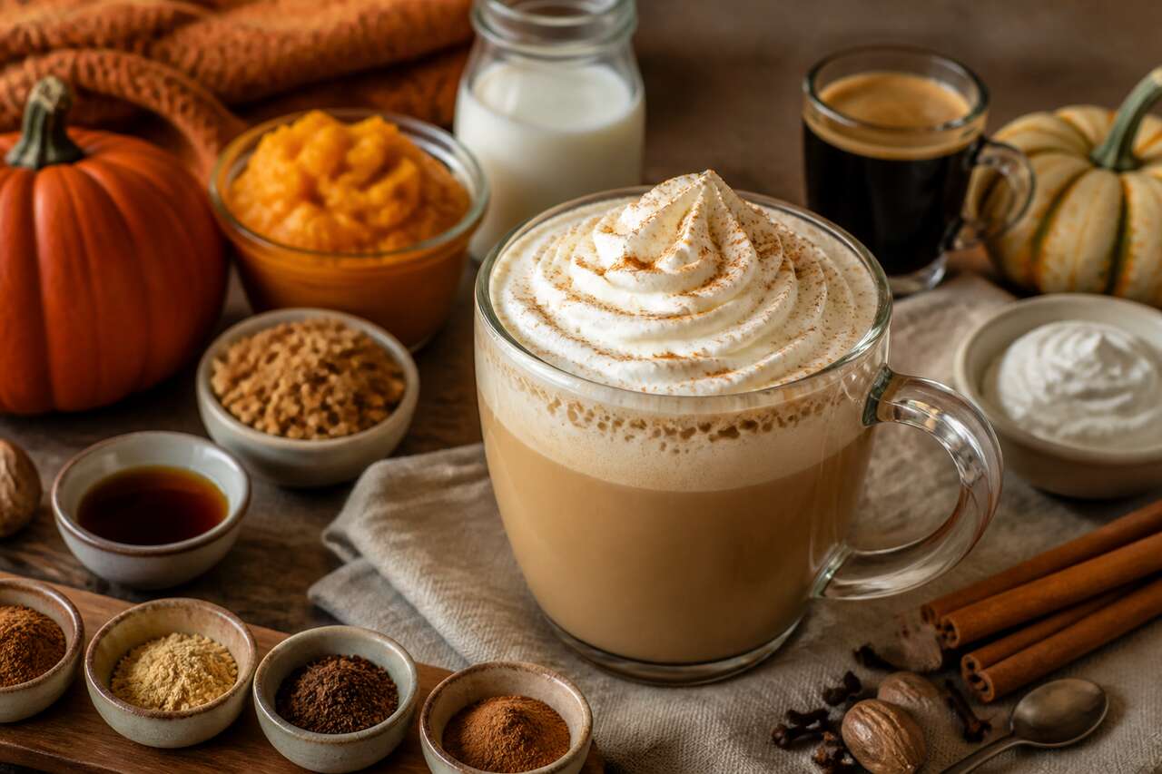 Recette du pumpkin spice latte maison : un goût d'automne à savourer
