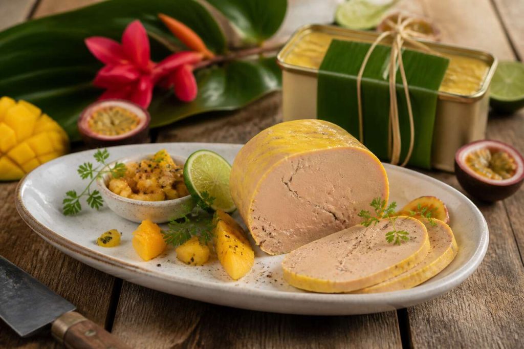 Terrine de foie gras Labeyrie : saveurs des îles